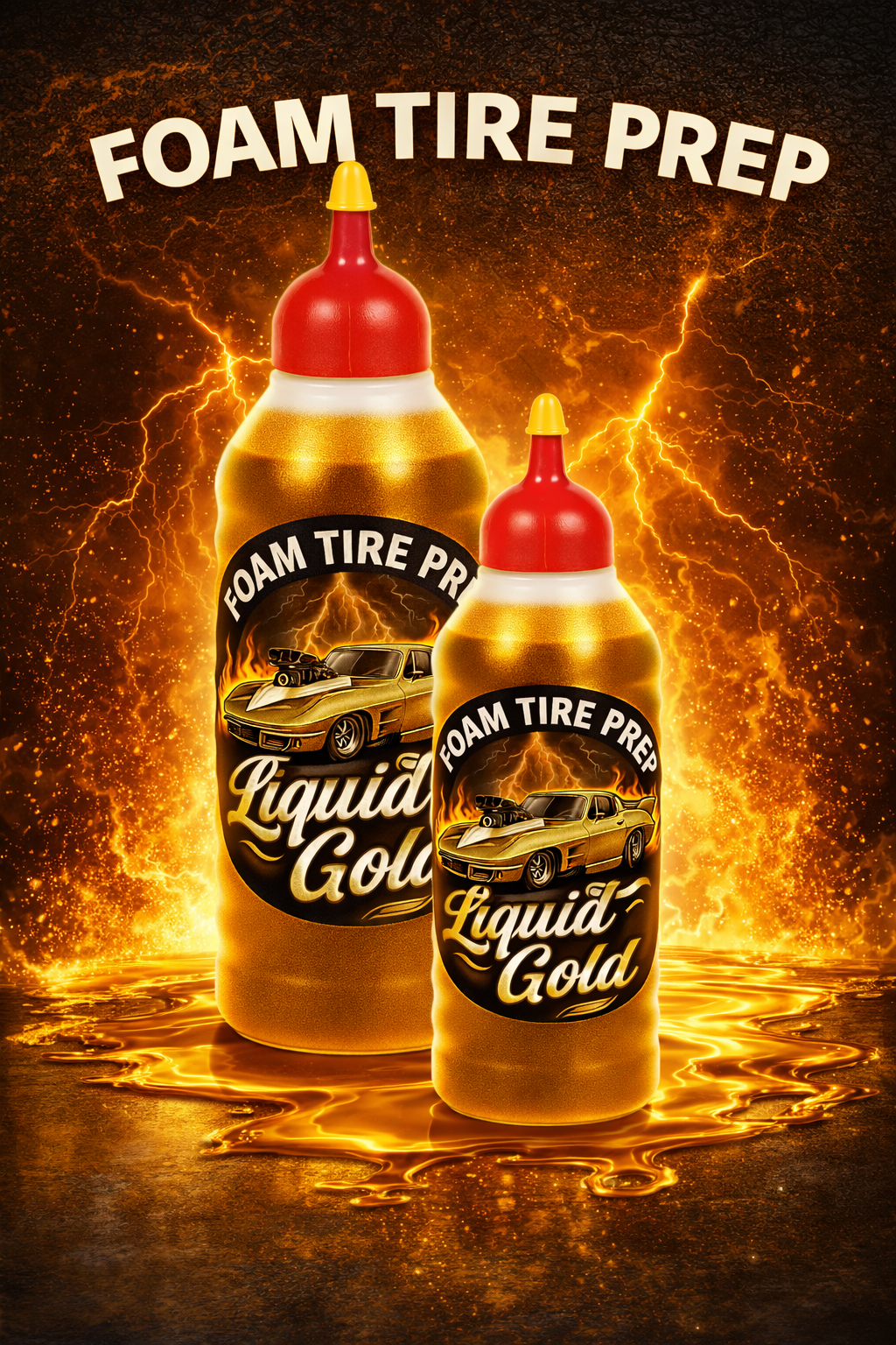 LIQUID GOLD FOAM TIRE PREPS